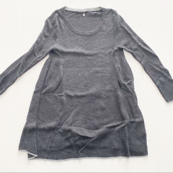Anthropologie Sweaters - Anthropologie Knitted & Knotted Sweater Grey